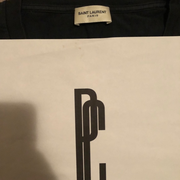 Saint Laurent "Blood Luster Vampire Lips" T-Shirt - Picture 4 of 8